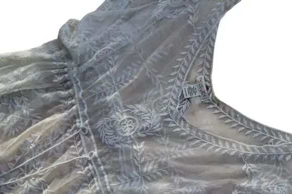 Swimsuit Cover Up White Tassel Rachel Zoe Beach Cover - Picture 6 of 6